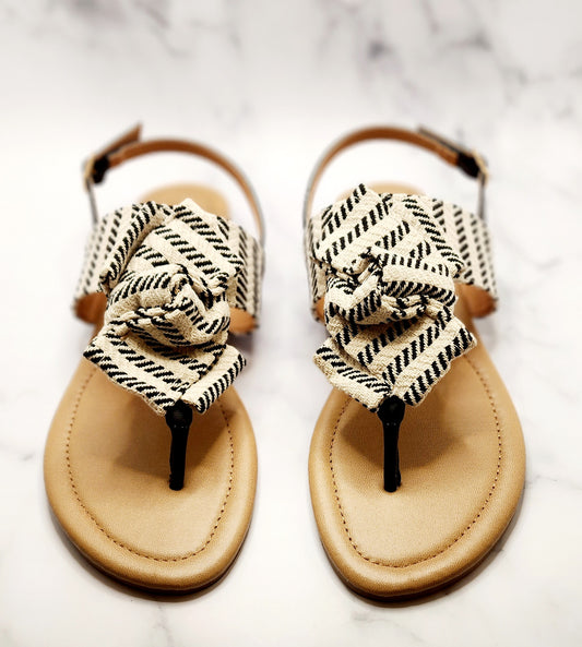 Wrapped In A Bow Sandal