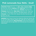Load image into Gallery viewer, Candy Club Pink Lemonade Sour Belts

