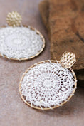 Load image into Gallery viewer, Dahlia Lace Earrings
