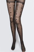 Load image into Gallery viewer, Dark and Moody Heart Tights

