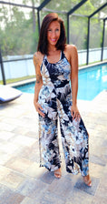 Load image into Gallery viewer, Vacation Mode Floral Jumpsuit
