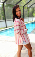 Load image into Gallery viewer, Tracy's Stripe Button Up
