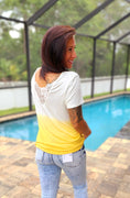 Load image into Gallery viewer, Lemon Drop Lace Top
