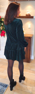 Load image into Gallery viewer, Sara Jane Velvet Dresss
