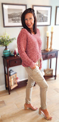 Load image into Gallery viewer, Keep It Easy Knit Sweater
