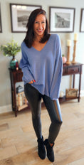 Load image into Gallery viewer, Periwinkle Bubble Sweater
