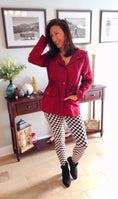 Load image into Gallery viewer, Burgundy Utility Jacket
