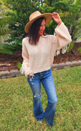 Load image into Gallery viewer, Dalila Fringe Sweater
