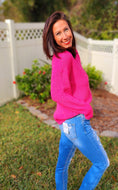 Load image into Gallery viewer, GeeGee Hot Pink Sweater
