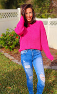 Load image into Gallery viewer, GeeGee Hot Pink Sweater
