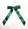 Load image into Gallery viewer, Emerald Bow Hair Clip
