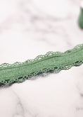 Load image into Gallery viewer, Green Lace Trim
