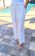 Load image into Gallery viewer, Summer Vibes Striped Wide Leg Pants
