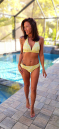 Load image into Gallery viewer, Yellow Paisley Bikini
