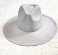 Load image into Gallery viewer, Gray Felt Panama Hat
