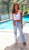 Load image into Gallery viewer, DS-90's Vintage Super High-Rise Flare Jeans
