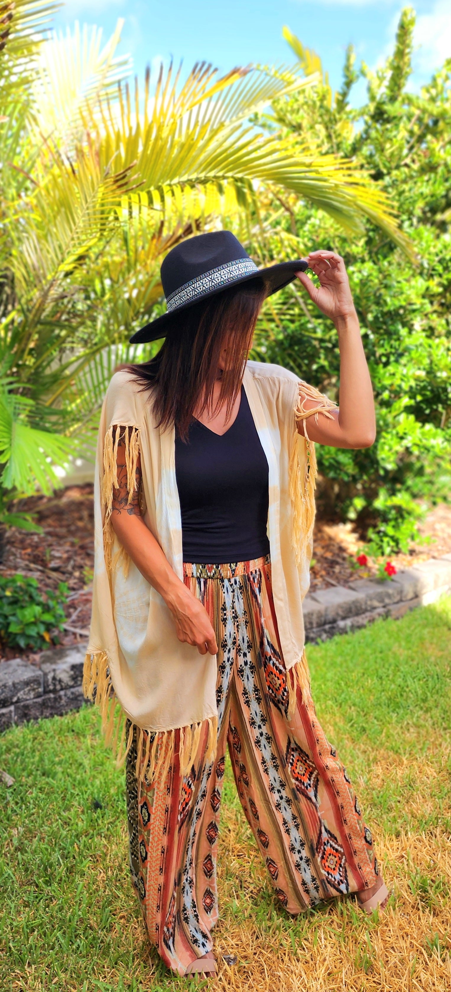 Take A Trip Tassel Cover Up