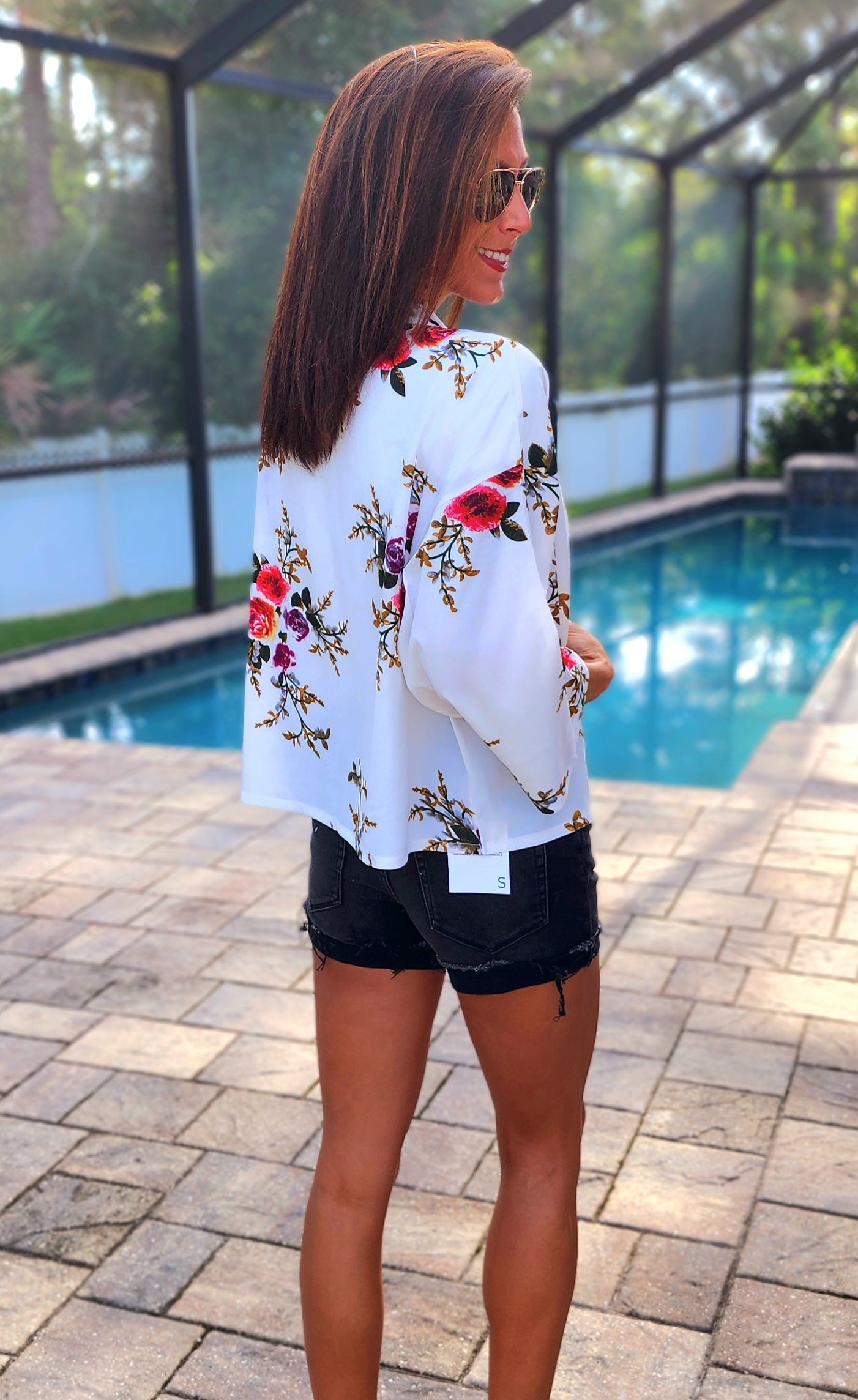 DS-Lush Rose Kimono