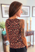 Load image into Gallery viewer, Mauve Cheetah Sleeveless Top
