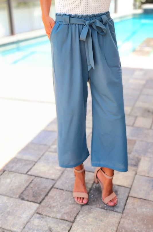 Stella Wide Leg Crop Pant