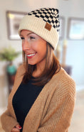 Load image into Gallery viewer, C.C Checkered Beanie
