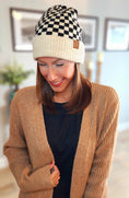 Load image into Gallery viewer, C.C Checkered Beanie
