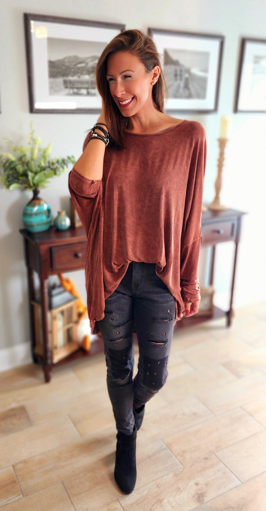 Jersey Knit Tunic Top