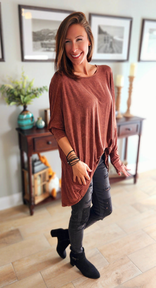 Jersey Knit Tunic Top