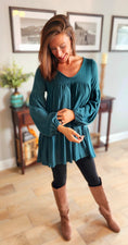 Load image into Gallery viewer, Diana Tiered Tunic Top
