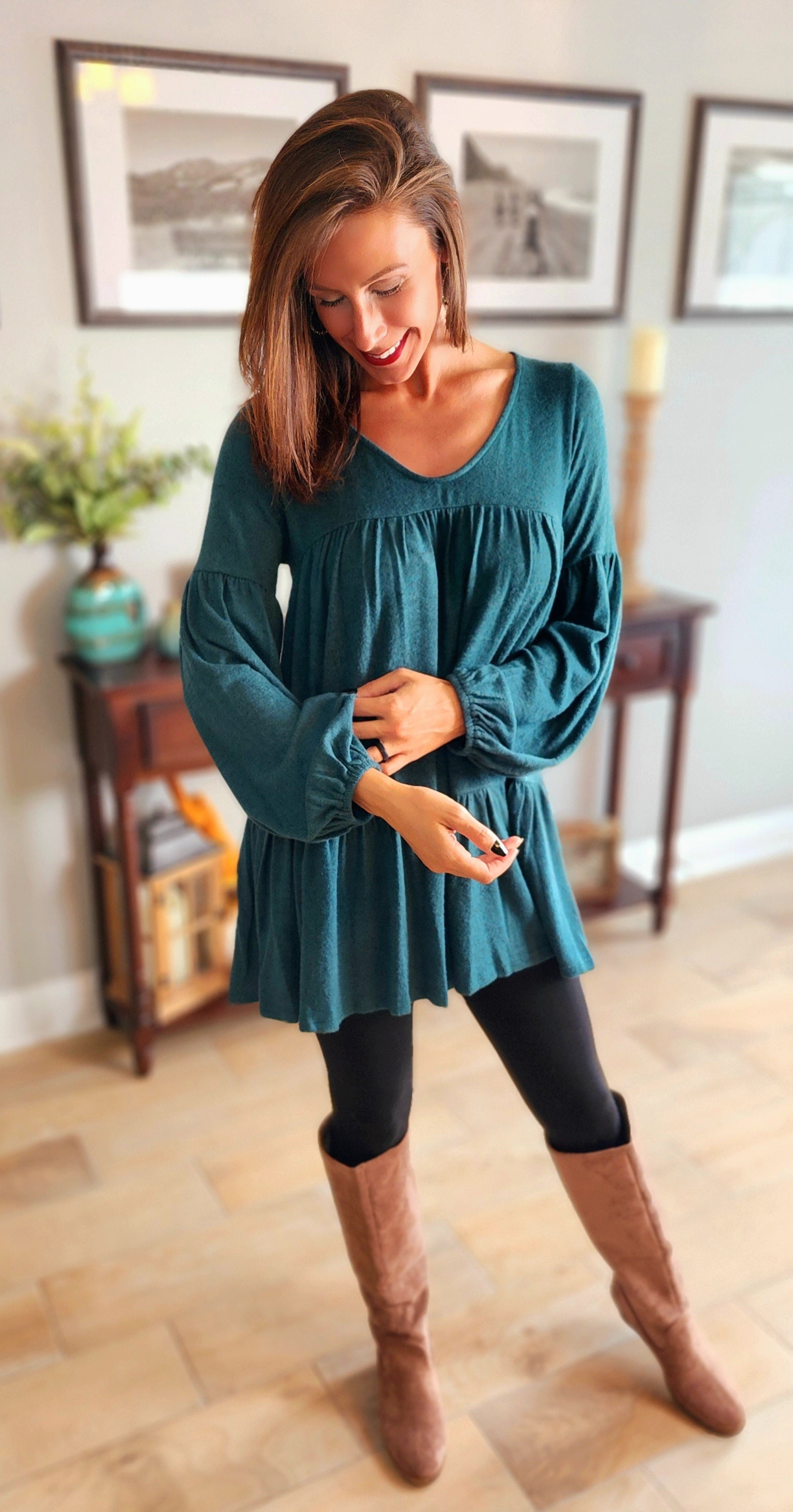 Diana Tiered Tunic Top