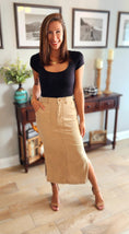 Load image into Gallery viewer, Vanilla Monkey Midi Skirt
