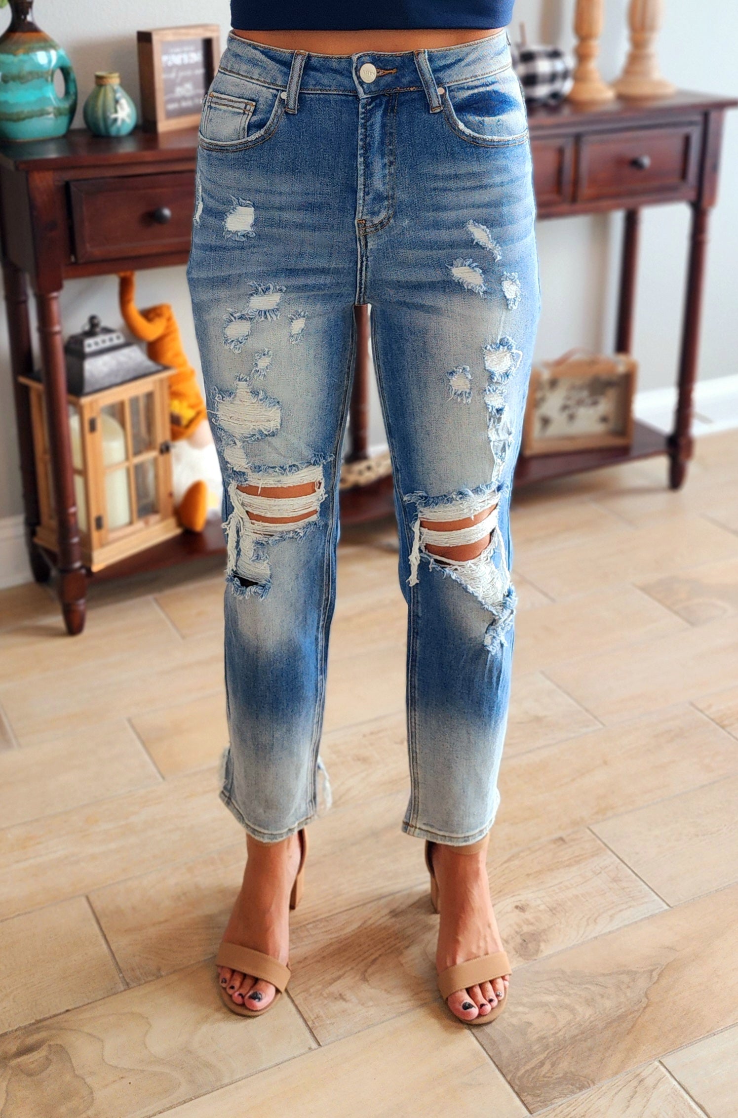 Rachel Risen Boyfriend Fit Denim