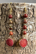 Load image into Gallery viewer, Zambia Mahogany Earrings
