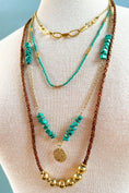 Load image into Gallery viewer, Daphne Necklace Aquamarine
