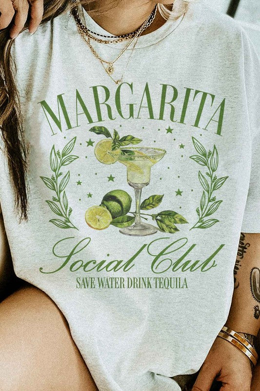 DS- MARGARITA SOCIAL CLUB GRAPHIC TEE