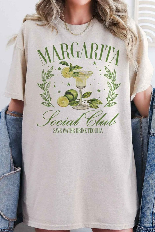 DS- MARGARITA SOCIAL CLUB GRAPHIC TEE