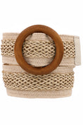 Load image into Gallery viewer, Braided Circle Stretch Belt- More Colors
