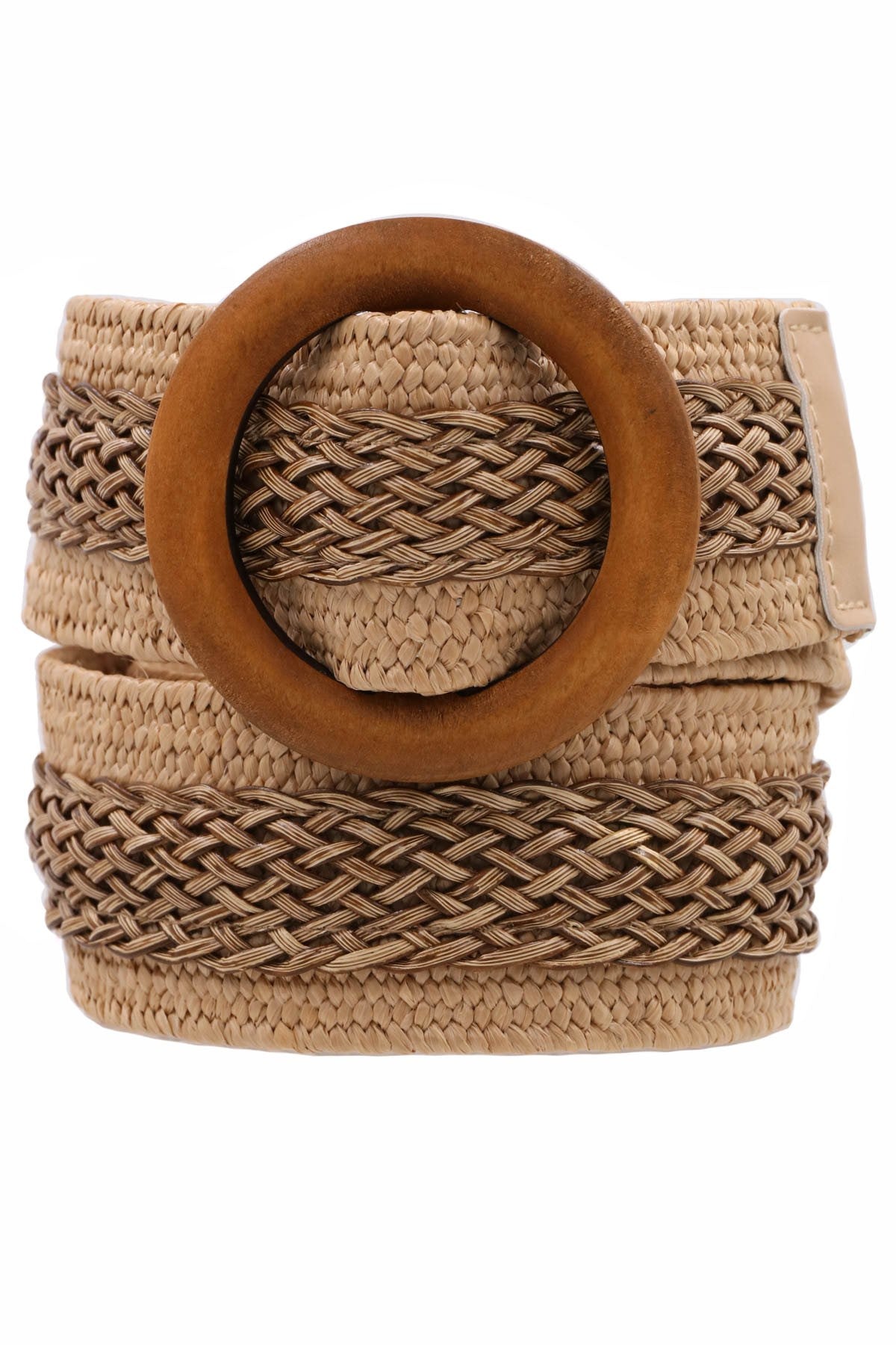 Braided Circle Stretch Belt- More Colors
