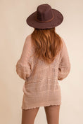 Load image into Gallery viewer, DS-Sierra Knit Netted Cardigan
