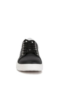 Load image into Gallery viewer, DS-Claude Faux Leather Back Panel Detail Sneakers
