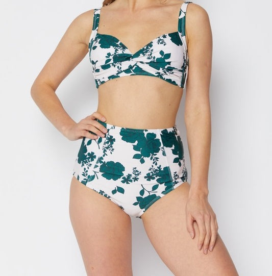 Lucky Floral Swim Top