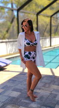 Load image into Gallery viewer, Lucky Floral Swim Top
