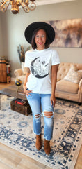 Load image into Gallery viewer, Moon Flower Graphic Tee
