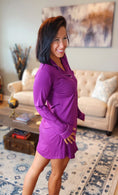 Load image into Gallery viewer, Moonlight Pajama Shirt Dress
