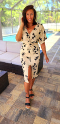 Load image into Gallery viewer, Christine Floral Midi Dress
