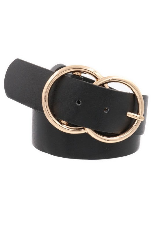 O Ring Leather Belt