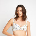 Load image into Gallery viewer, Blue Daisy Swim Top

